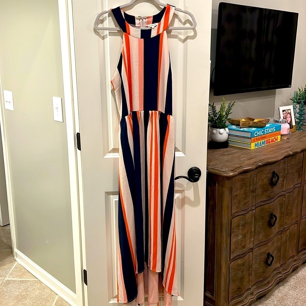 Striped Maxi Dress